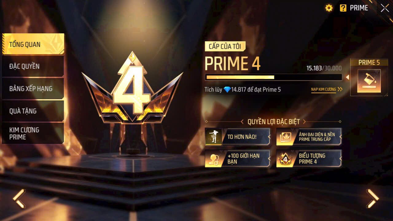 Ảnh 6 tài khoản Free Fire #FF216