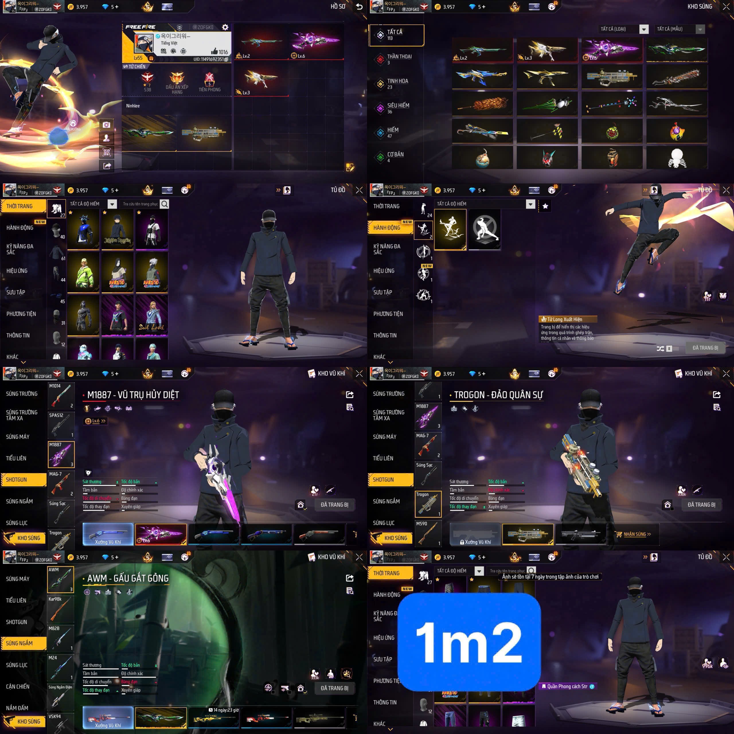 Ảnh 1 tài khoản Free Fire #FF217
