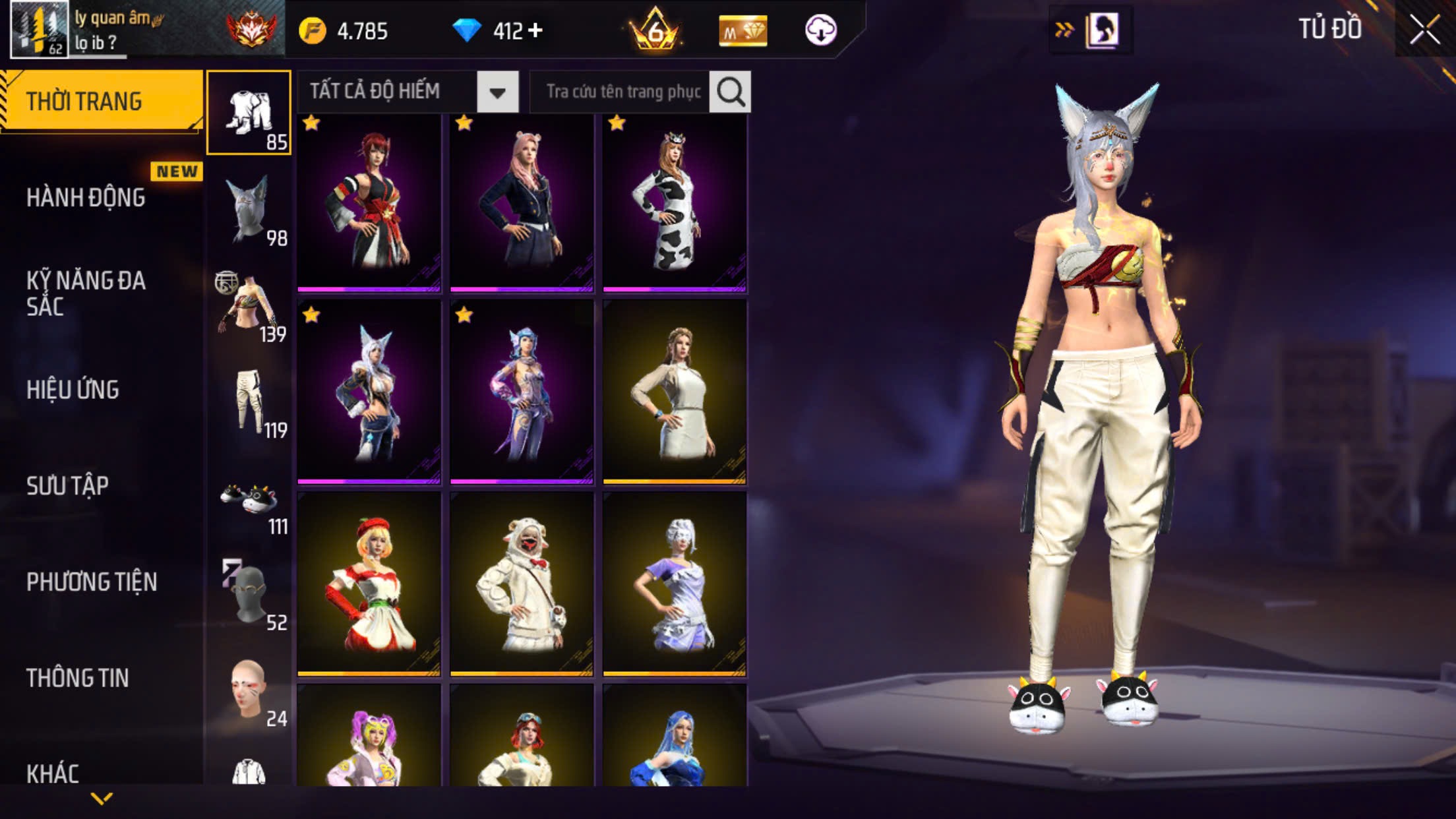 Ảnh 7 tài khoản Free Fire #FF165