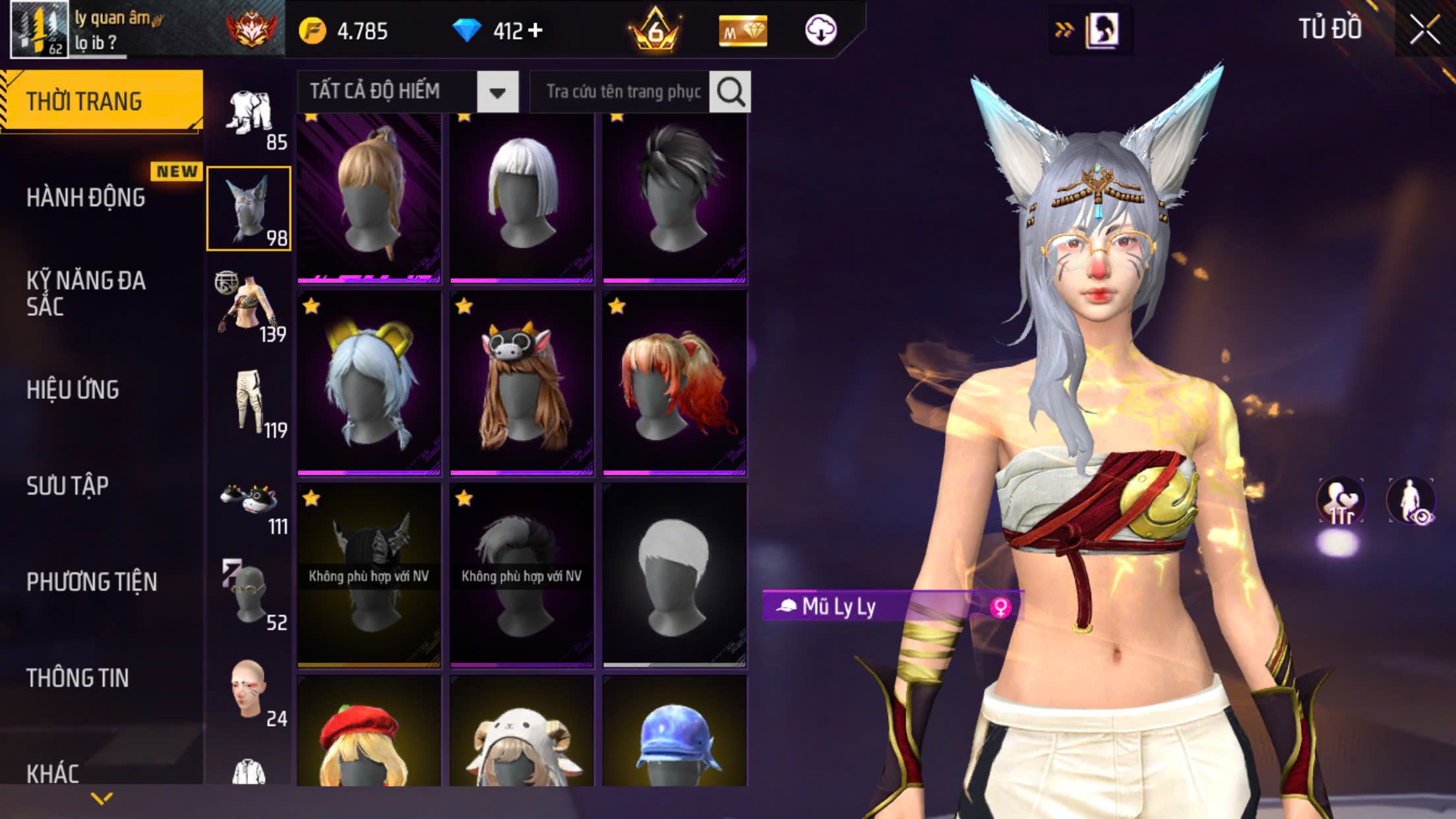 Ảnh 9 tài khoản Free Fire #FF165